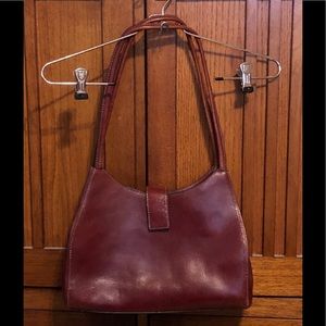 Cognac brown fossil purse slightly worn